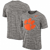 Nike Clemson Tigers Charcoal 2018 Player Travel Legend Performance T-Shirt,baseball caps,new era cap wholesale,wholesale hats